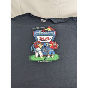Anime Youmacon T-Shirt 2013‎ Black Size Large